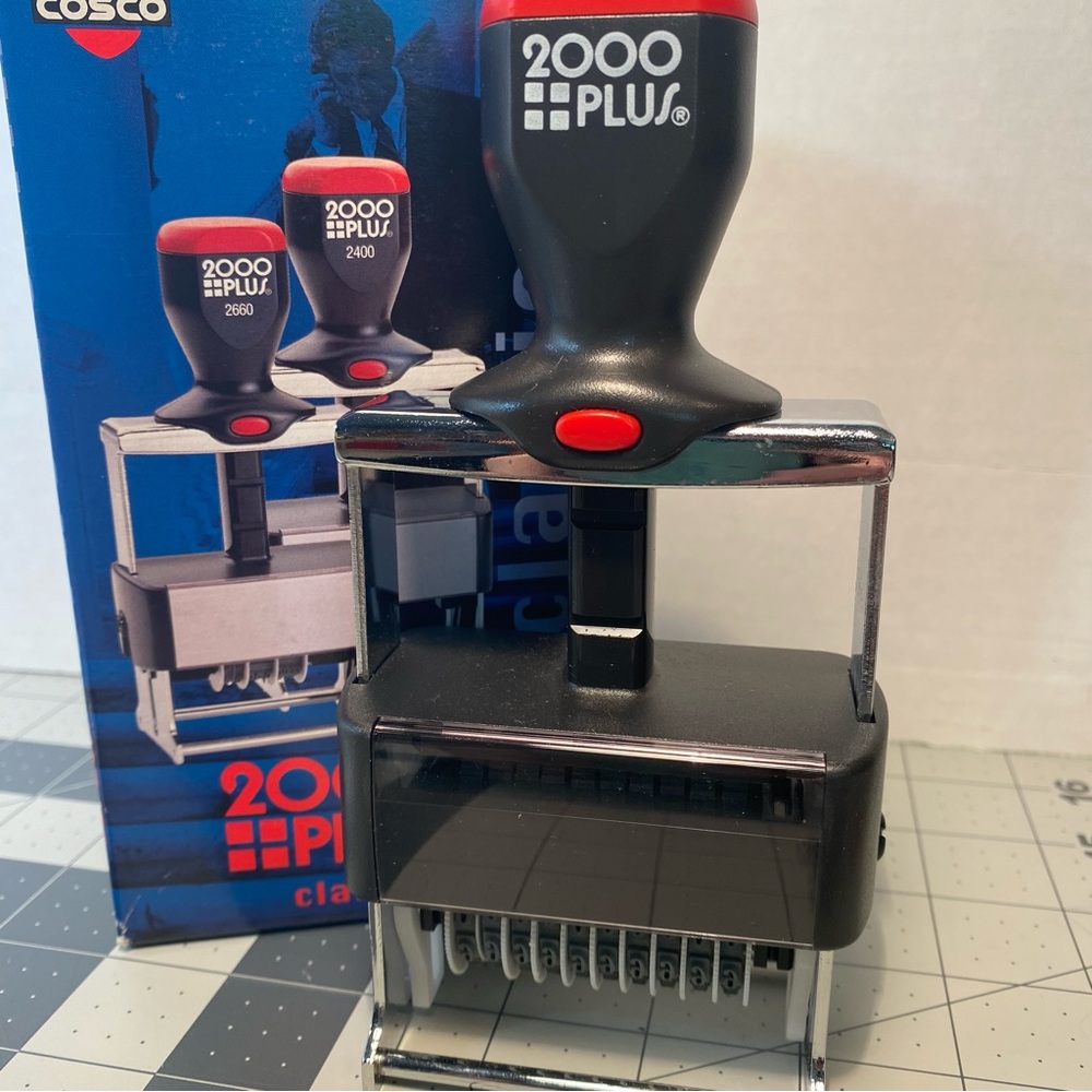 Cosco 2000PLUS Classic Line  2010/P 10 Digit Numbering Heavy Duty Stamper